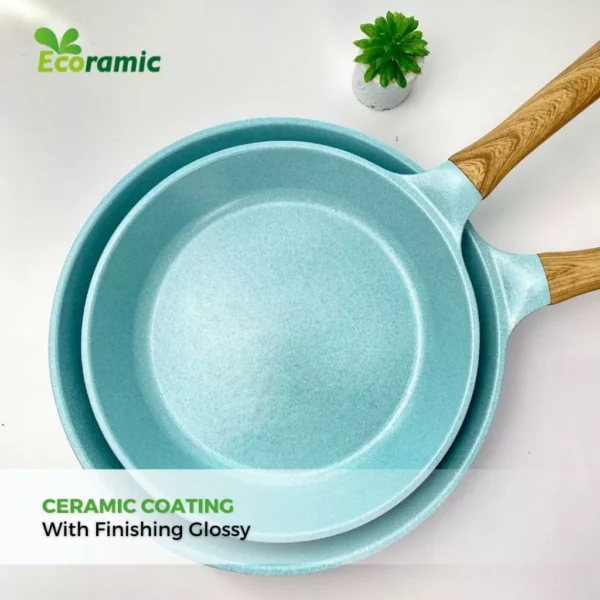 Ecoramic Sapphire Marble 28cm Fry Pan - Image 4