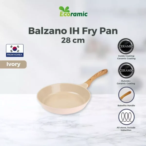 Ecoramic Balzano Fry Pan 28cm IH