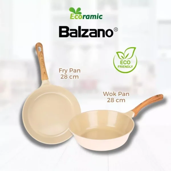 Ecoramic Balzano Fry Pan 28cm IH - Image 2