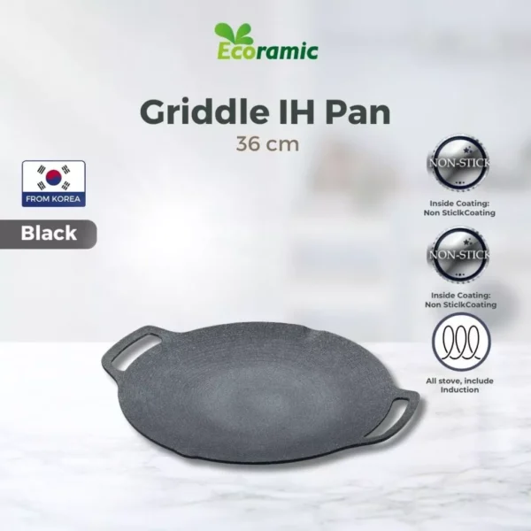 Ecoramic Queen Chef Griddle Pan 36cm - IH